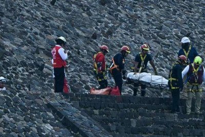 Teotihuacan é um dos sítios arqueológicos mais visitados do México -  (crédito: Getty Images)