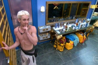 Juliano Floss protagonizou um dos mais populares memes do BBB 26 -  (crédito: TV Globo)