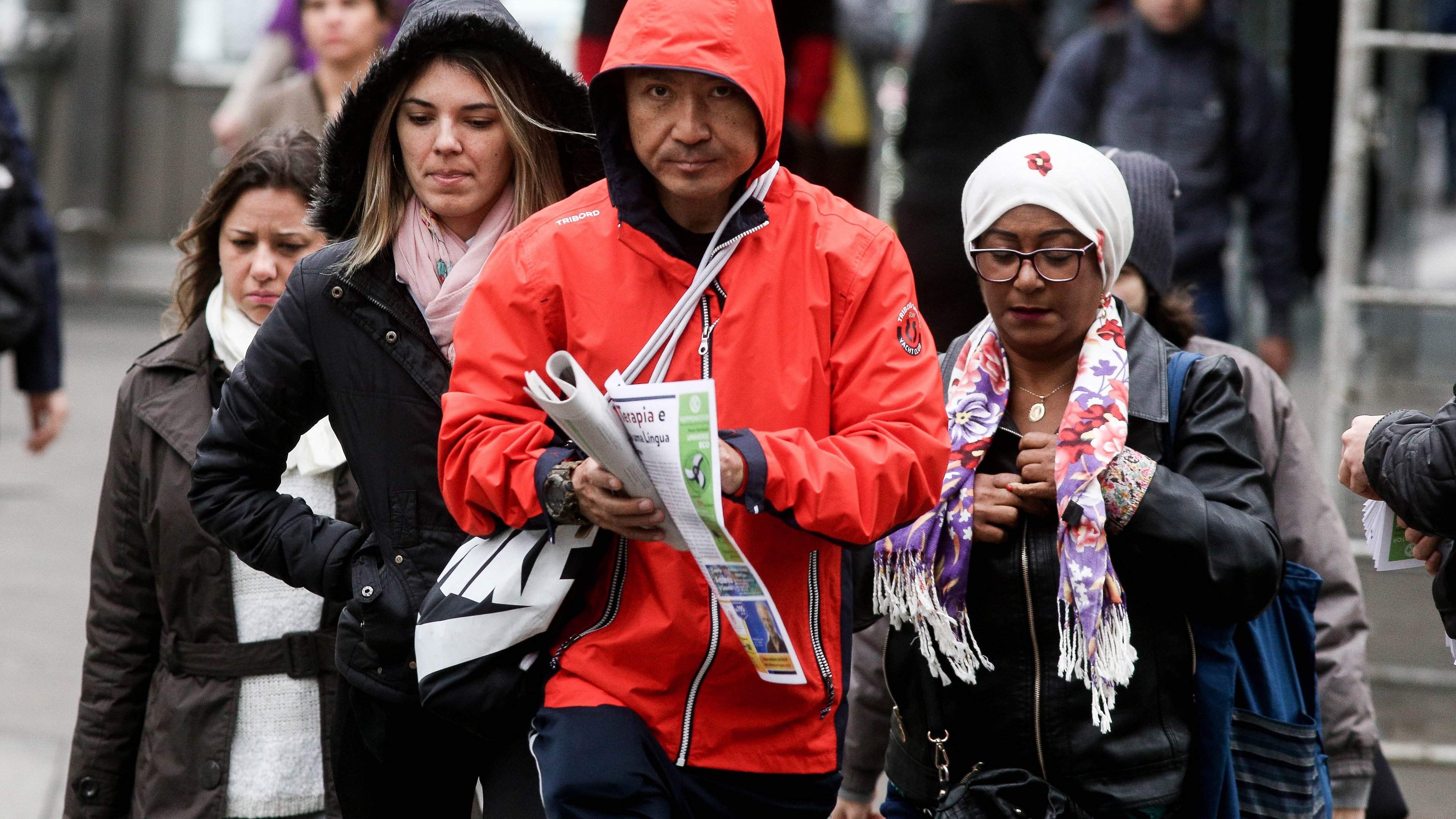 O que está por vir: buscas revelam apreensão dos brasileiros com o frio - DARIO OLIVEIRA/ESTADAO CONTEUDO