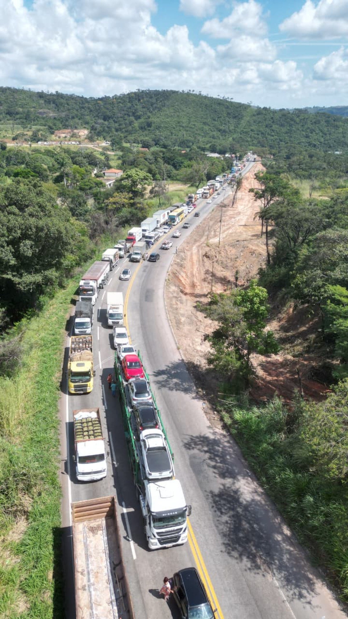 As pistas foram liberadas gradualmente