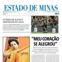 Capa impressa do Estado de Minas de 24/4/2026 -  jwilsoncarvalho.mg