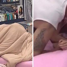 Homem tenta enforcar mulher em reality show na Sérvia - Redes sociais