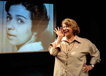 Tia Dulce no programa especial que a TV Alterosa  exibiu em sua homenagem, em junho de 2019
 -  (crédito: Jorge Lopes/Esp.EM/D.A Press)