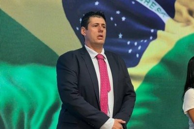 Prefeito afastado de GuanhÃ£es foi denunciado por tentativa de feminicÃ­dio -  (crédito: ReproduÃ§Ã£o/Redes Sociais)