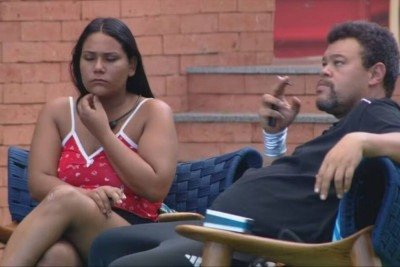 Chaiany se revolta com ‘ship’ com Babu Santana no BBB 26: ‘Tá repreendido’ -  (crédito: Tupi)