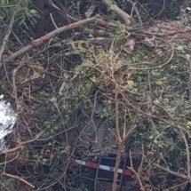 Motorista de caminhão-tanque morre em acidente com carreta na MGC-135 - CBMMG/Divulgação