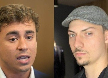 Nikolas Ferreira e Jair Renan Bolsonaro -  (crédito: Leandro Couri/EM/D.A.Press e Instagram/Reprodução)