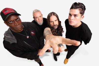A banda Sepultura, que se prepara para lan&ccedil;ar seu EP de despedida "The Cloud of Unknowing", em um dos &uacute;ltimos registros. -  (crédito: Divulga&ccedil;&atilde;o)