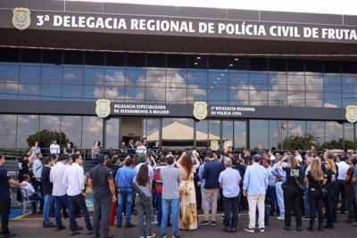 Delegacia em MG &eacute; inaugurada com recursos de investiga&ccedil;&otilde;es de corrup&ccedil;&atilde;o -  (crédito: Redes Sociais/Divulga&ccedil;&atilde;o)