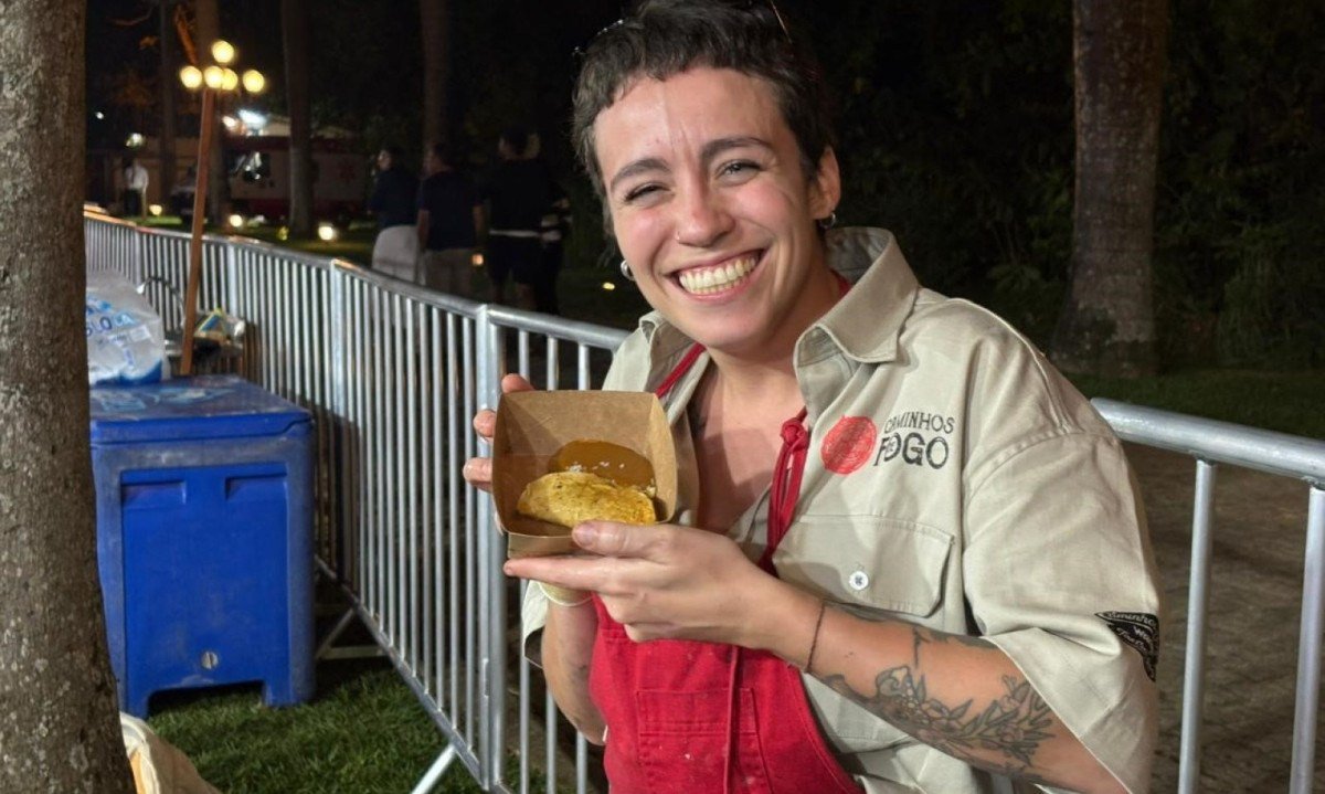 Mari Mota, confeiteira e consultora de sobremesas, fez sua estreia no evento