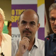 Caiado reage a Simões com Zema e crava apoio ao governo de Minas - Tulio Santos/EM/D.A. Press, Gladyston Rodrigues/EM/D.A. Press e Jair Amaral/EM/D.A Press