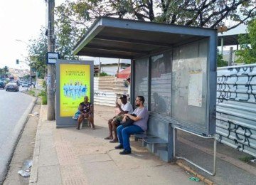 O embarque e o desembarque dessas linhas passam a ser feitos na rotatória da Estação São Gabriel, quase na esquina com a Rua Volts, também no sentido Centro/Bairro -  (crédito: Fabiano Domingues/PBH)
