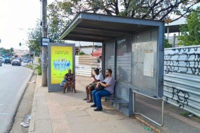 O embarque e o desembarque dessas linhas passam a ser feitos na rotatória da Estação São Gabriel, quase na esquina com a Rua Volts, também no sentido Centro/Bairro -  (crédito: Fabiano Domingues/PBH)