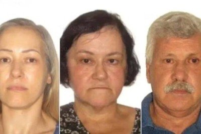 PM é suspeito de matar ex-mulher e os pais dela. Silvana, Dalmira e Isail desapareceram no final de janeiro
 -  (crédito: Policia Civil / Divulgação)