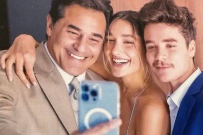 Luciano Szafir, Sasha e Meneghel e João Figueiredo -  (crédito: Reprodução)