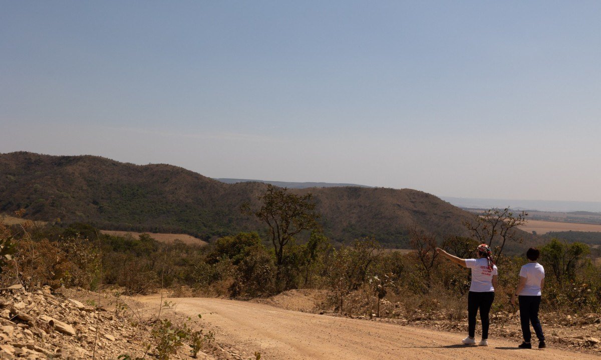 Caminho de Nossa Senhora da Lapa, em Vazante, um percurso de 23 quil&ocirc;metros voltado a peregrinos e ciclistas