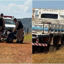 Denúncia de tentativa de roubo de bicicletas mobiliza PM na Serra do Curral - Imagens cedidas ao EM