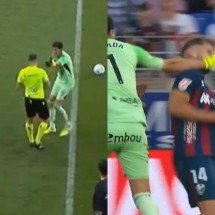 Goleiro que machucou em Boca x Cruzeiro dá soco no rosto de rival em clássico europeu - No Ataque Internacional