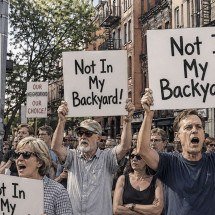 NIMBY: eu apoio, mas não deixo - imagem gerada por IA/acervo EM