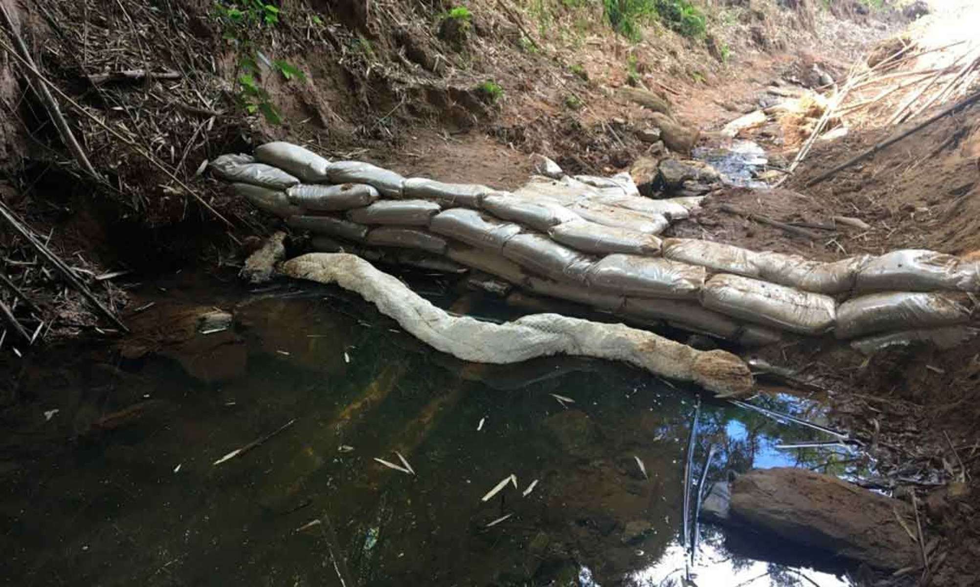 Conter a contamina&ccedil;&atilde;o de cursos d'&aacute;gua &eacute; uma das prioridades das equipes