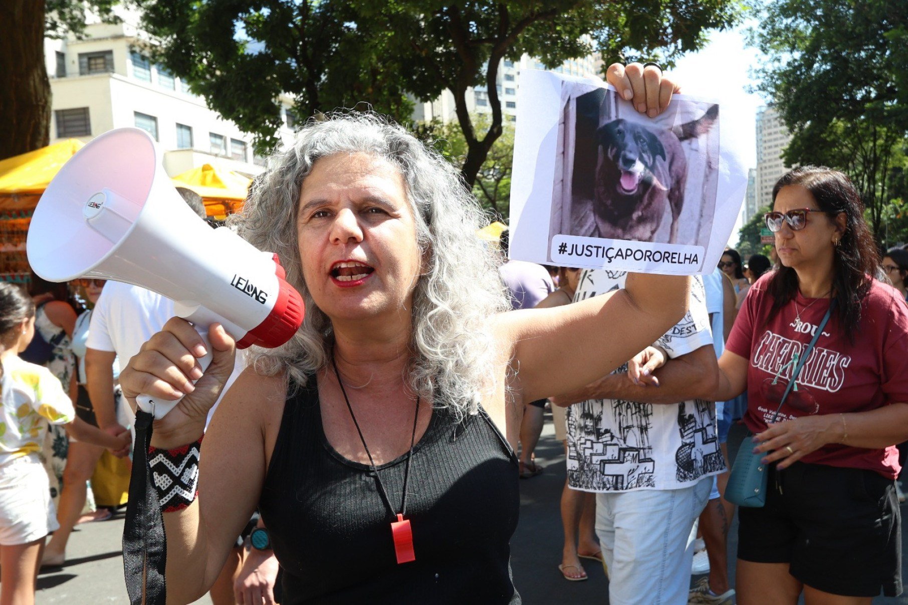 Adriana Araujo, coordenadora do movimento mineiro pelos direitos animais.-Marcos Vieira /EM/DA. Press
