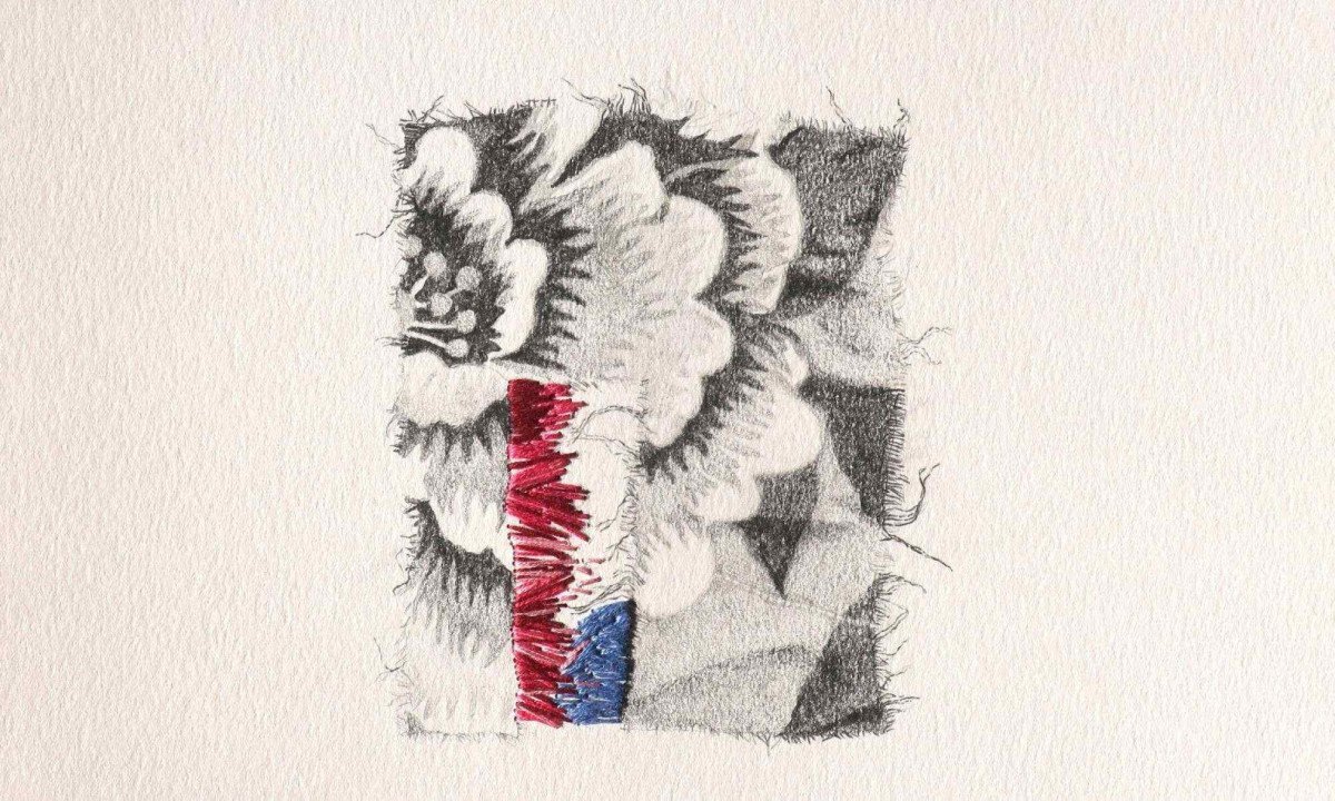 Detalhe de trabalho da artista Rita de Souza exposto na Piccola Galeria da Casa Fiat de Cultura