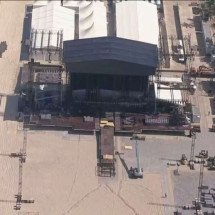 Homem morre na montagem do palco para show de Shakira - Tupi