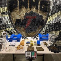 Drogas no Barreiro: adolescente é flagrado com grande quantidade em BH - PMMG/Reprodução