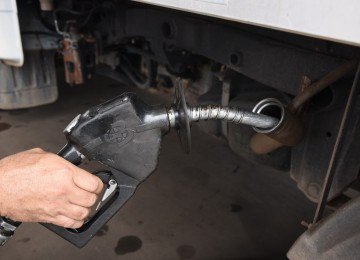 Variação do preço da gasolina chega em 22% entre os postos de combustíveis de BH e Região Metropolitana -  (crédito:  Gladyston Rodrigues/EM/D.A. Press)