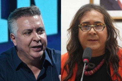 Gestão de Álvaro Damião rebateu Duda Salabert em nota -  (crédito: Gladyston Rodrigues/EM/D.A Press e Pablo Valadares / Câmara dos Deputados)