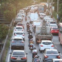 BH recebe aval para implantar primeira motofaixa na Via Expressa - Marcos Vieira/EM/D.A.Press