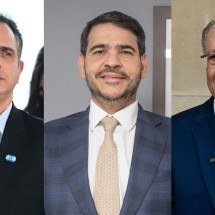 Messias almoça com Pacheco e Alckmin em véspera de sabatina - Leandro Couri/EM/DA.Press, Emanuelle Sena/ AscomAGU e Pablo PORCIUNCULA / AFP