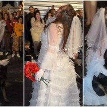 Vira-lata invade cena de teatro e tragédia vira comédia em São João del-Rei - Grupo teatral Lendas São Joanenses/Reprodução