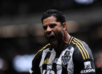 Hulk marcou 140 gols, em 306 jogos com a camisa do Galo -  (crédito: Alexandre Guzanshe/EM/D.A. Press – 5/11/25)