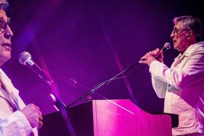 Ivan Lins celebra 80 anos com show que revisita 55 anos de carreira e emociona p&uacute;blico em Belo Horizonte. -  (crédito: Redes sociais)