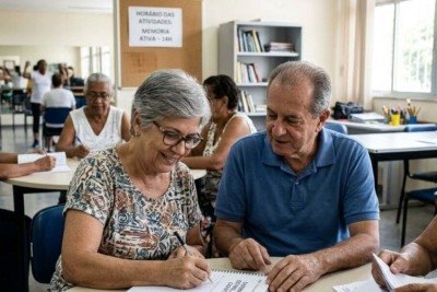 Cérebro ativo aos 60+: 5 hábitos que protegem a memória dos idosos -  (crédito: Tupi)