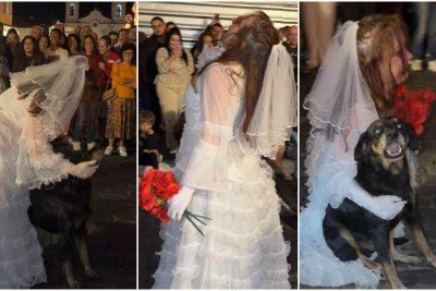 Espetáculo em frente à Catedral Basílica de Nossa Senhora do Pilar, em São João del-Rei, viralizou nas redes sociais -  (crédito: Grupo teatral Lendas São Joanenses/Reprodução)