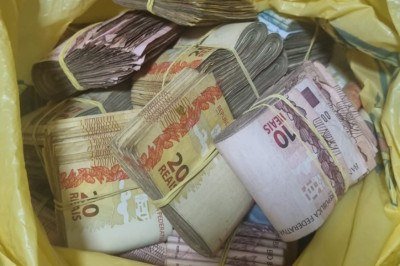 Foram apreendidos R$ 227 mil em dinheiro pelas forças de segurança -  (crédito: PCMG)