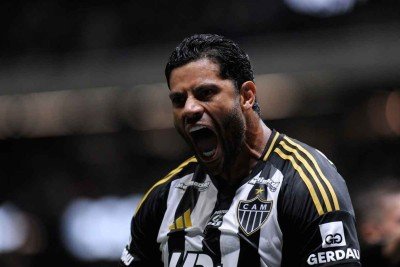 Hulk marcou 140 gols, em 306 jogos com a camisa do Galo -  (crédito: Alexandre Guzanshe/EM/D.A. Press – 5/11/25)