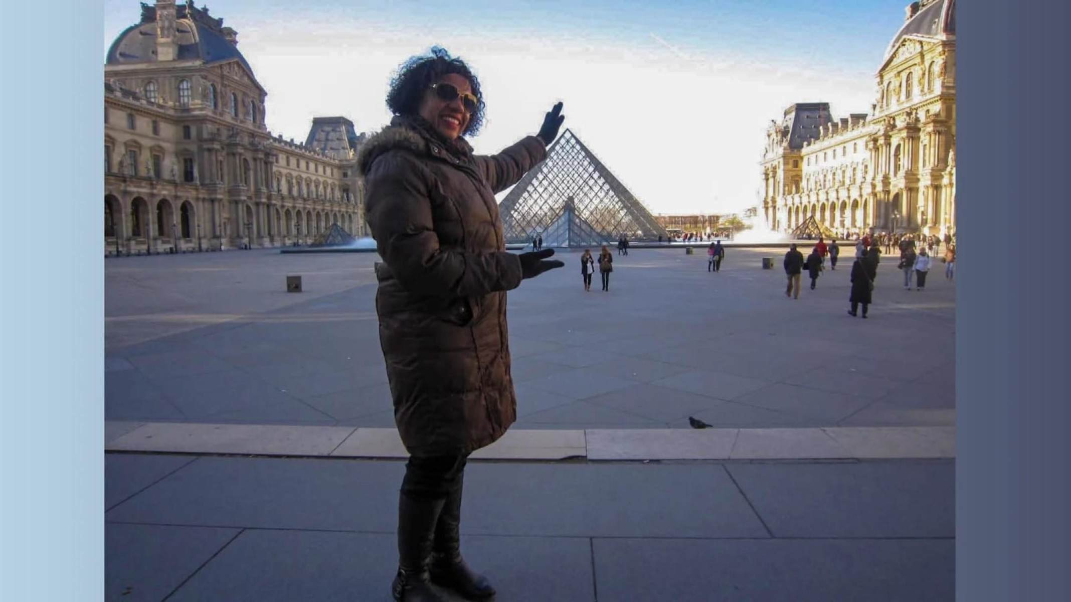 Museu do Louvre em Paris na França-Arquivo pessoal