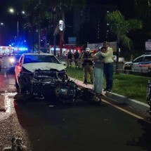 'Não vi': mulher admite uso do celular ao atropelar 3 policiais em blitz - DivulgaÃ§Ã£o/CBMG