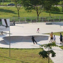 Maior pista de skate de MG tem sido elogiada por atletas; veja imagens - Marcos Vieira /EM/DA. Press. Brasil. Belo Horizonte - MG