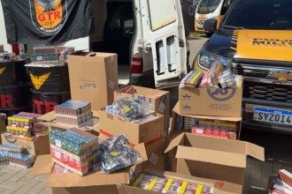 Dois suspeitos são presos com carga de R$ 100 mil em cigarros em BH