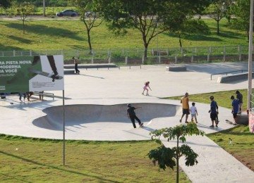 A pista foi inaugurada no dia 21 de março deste ano  -  (crédito: Marcos Vieira /EM/DA. Press. Brasil. Belo Horizonte - MG)