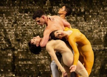 Nesta semana, 'Piracema' foi apresentado em sess&otilde;es especiais do Grupo Corpo para alunos das redes p&uacute;blica e privada
 -  (crédito: Jos&eacute; Luiz Pederneiras/divulga&ccedil;&atilde;o)