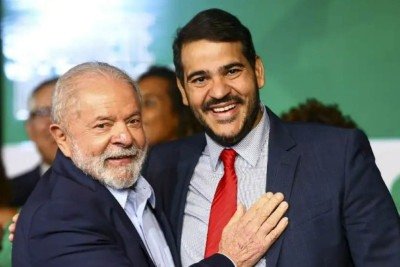 Presidente Lula e Jorge Messias  -  (crédito: Agência Brasília)