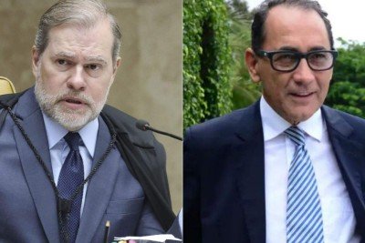 Toffoli atende a pedido de delator defendido por ex-deputado do PT -  (crédito: Fotos: Luiz Silveira/STF; Agência Brasil)