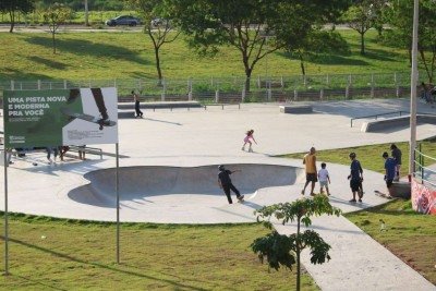 A pista foi inaugurada no dia 21 de março deste ano  -  (crédito: Marcos Vieira /EM/DA. Press. Brasil. Belo Horizonte - MG)