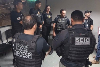 As polícias de todos os estados envolvidos se uniram para realizar a operação -  (crédito: Polícia Civil/Divulgação)