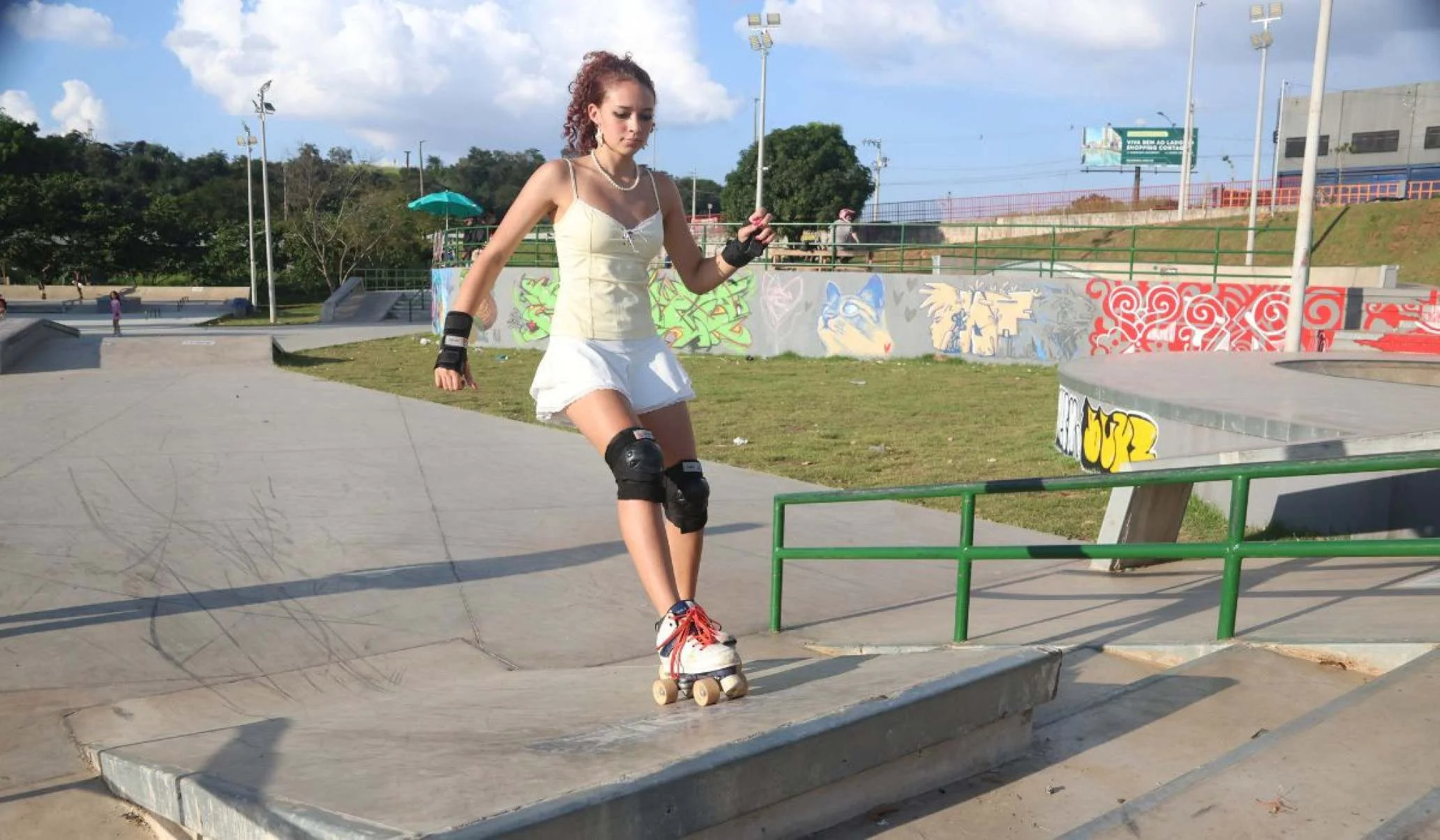 Arielle começou na modalidade aos 13 anos